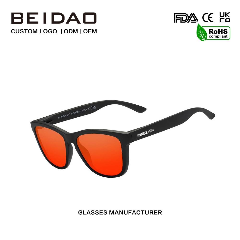 Klasična kvadratna polarizirana sončna očala TR90