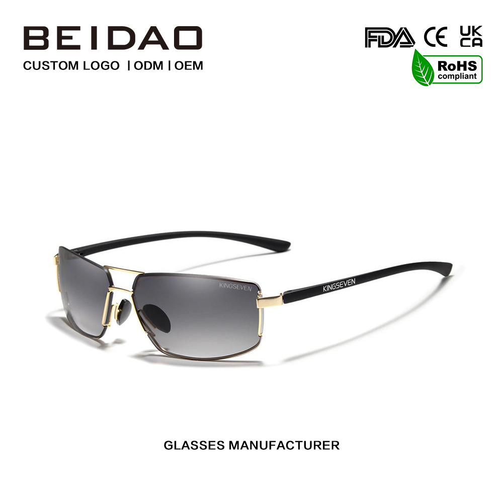 Vroče prodajana modna aluminijasta polarizirana sončna očala